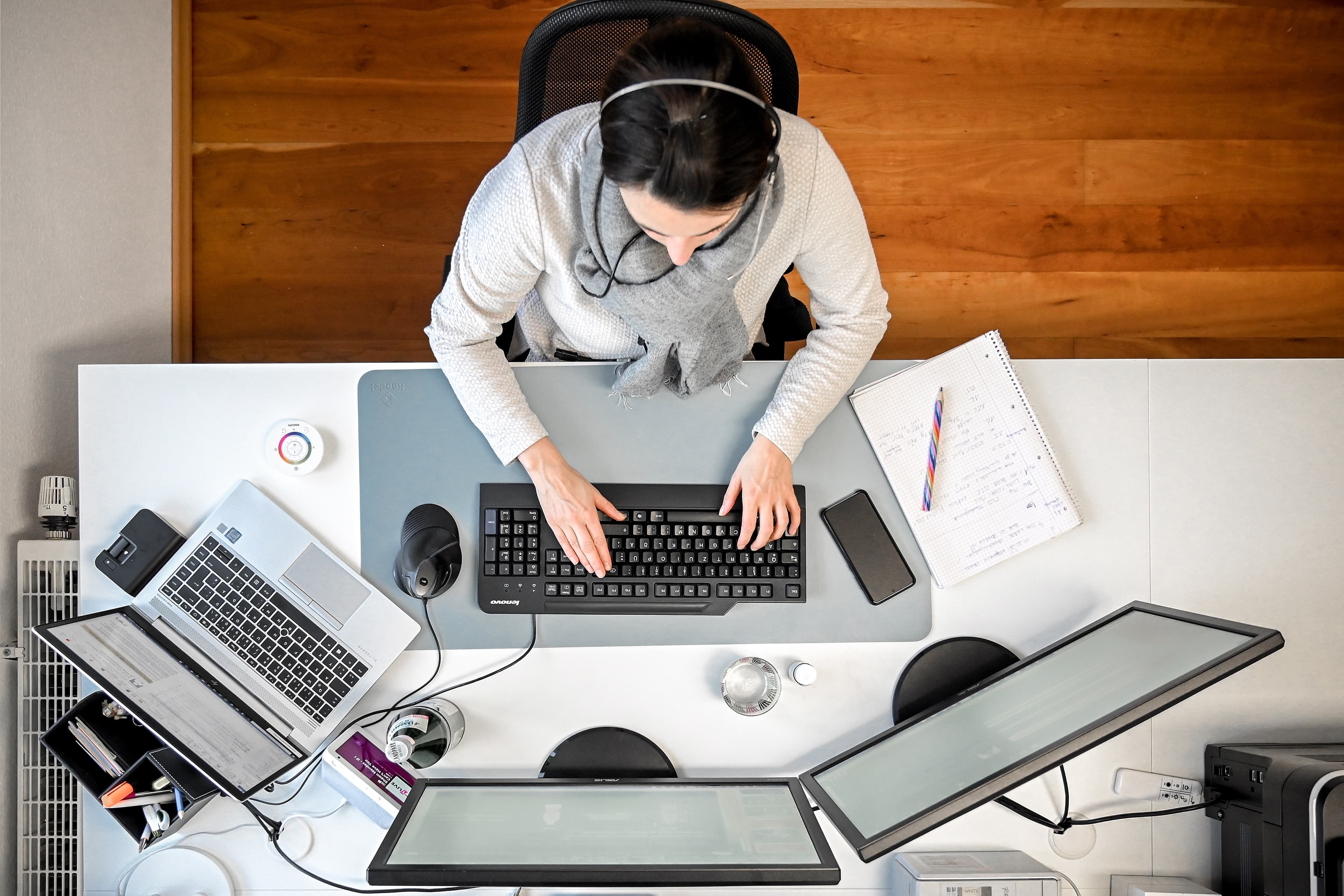 La importancia de la postura en el trabajo remoto